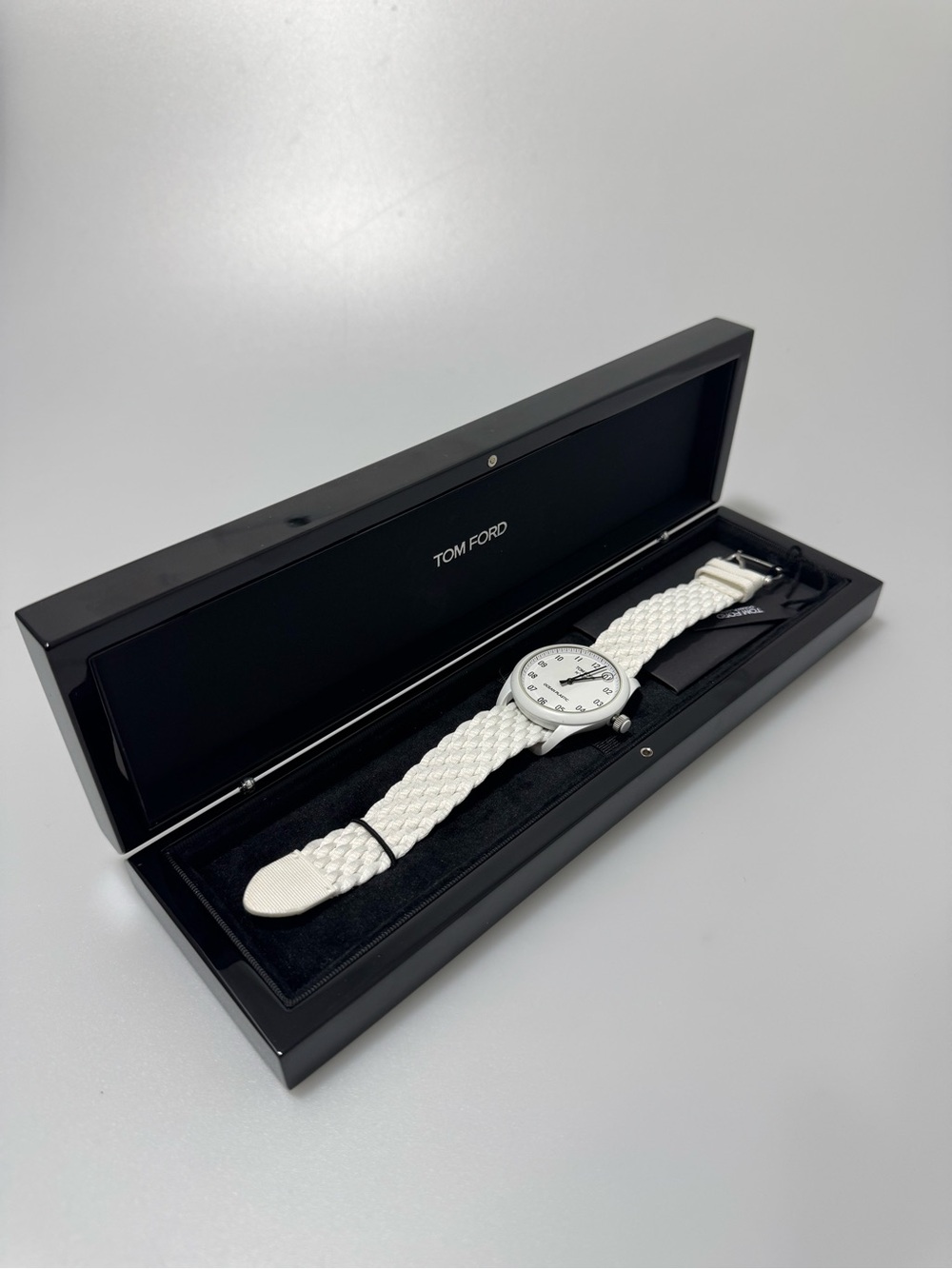 Tom Ford Ocean Plastic Watch 002 White